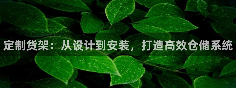 杏运体育娱乐：定制货架：从设计到安装，打